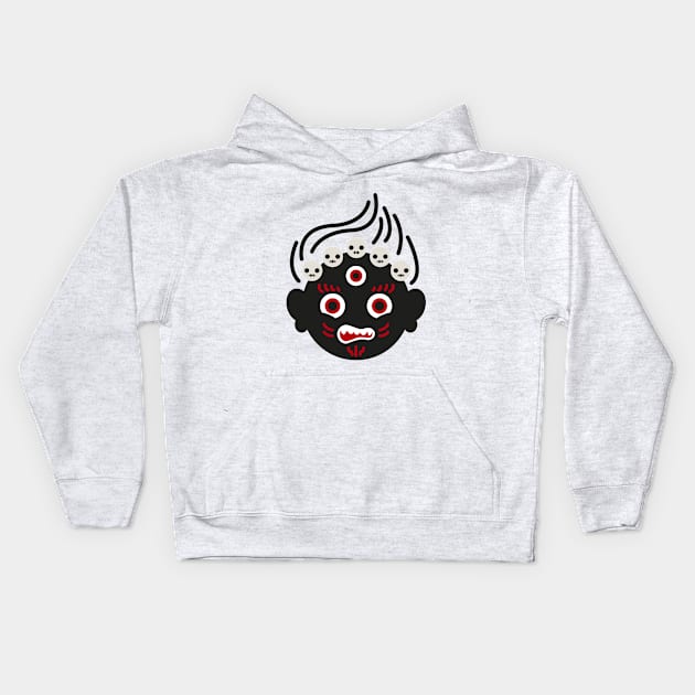 Mahakala Kids Hoodie by Ziweitan